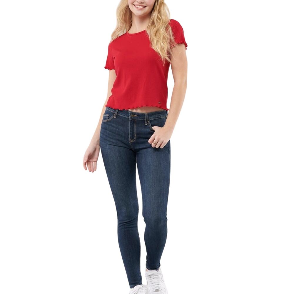 Hollister Skinny Mid-Rise Super Skinny Jeans
